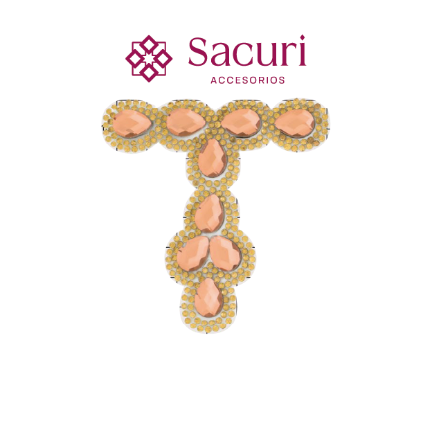 Suaje cristal Y 80x80 golden (Par) P111HC