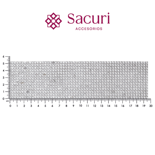 Hoja Acrílico 3 mm plata (41x120) P131HC