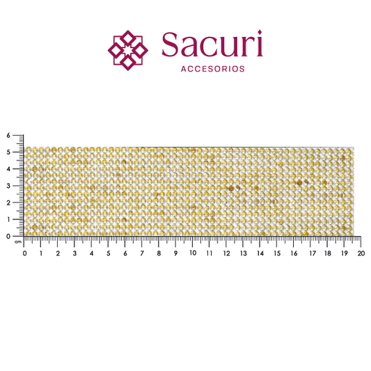 Hoja Acrílico 3 mm dorado (41x120) P132HC