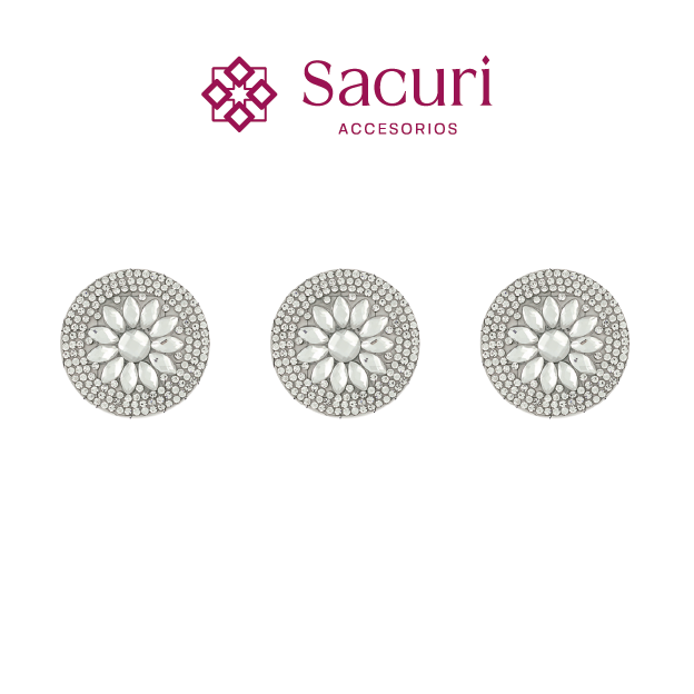 Suaje cristal redondo 43 mm (Par) P149HC