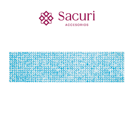 Hoja de Acrílico 3 mm azul agua AB (24x40) P153HC