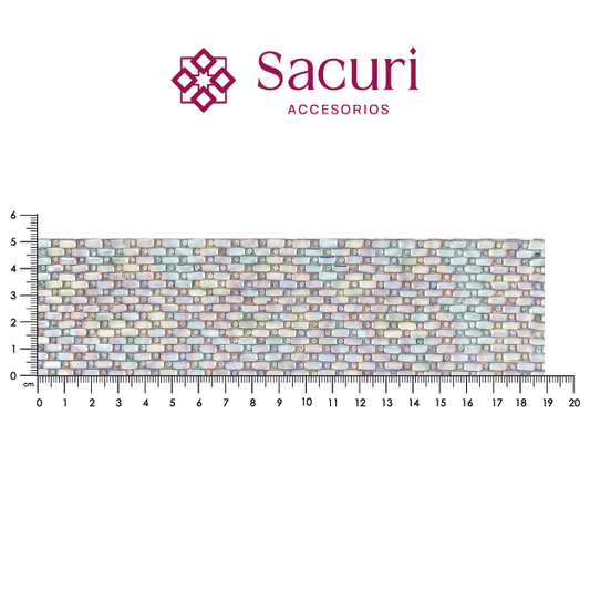 Hoja de cristal rectangulo 3x7 (24x40) P161HC