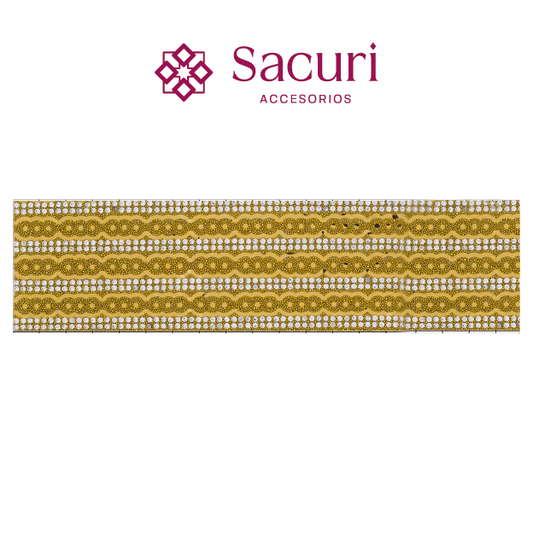 Hoja de cristal circuloS PVC + cristal (24x40) P228HC