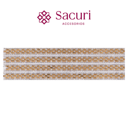 Hoja de cristal rectangulo 5x2 (24x40) P235HC