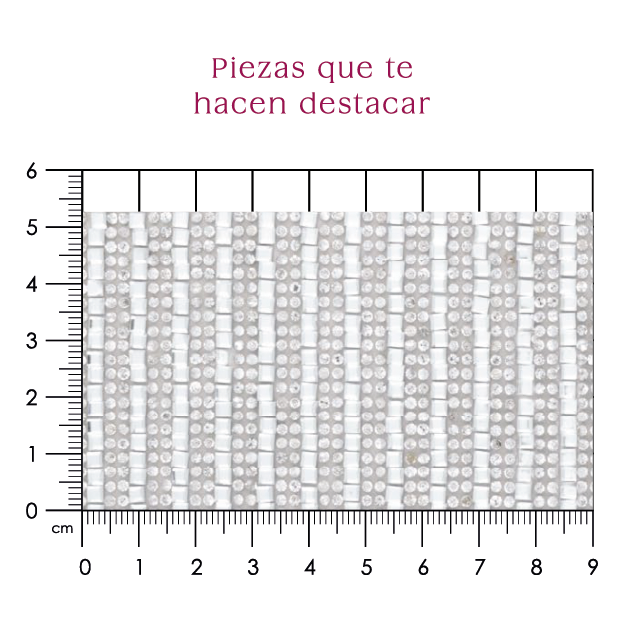 Hoja de cristal cuadro 3 mm (24x40) P251HC