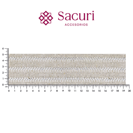 Hoja de cristal cuadro 2.5 mm (24x40) P261HC