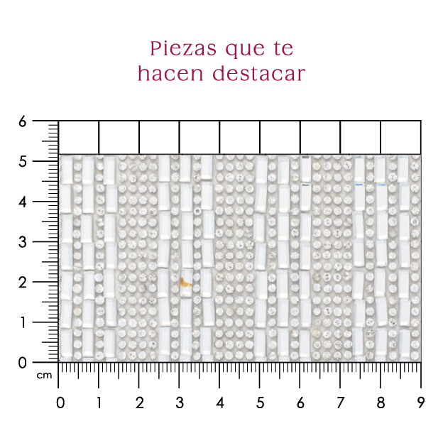 Hoja de cristal rectangulo 3x7 (24x40) P267HC