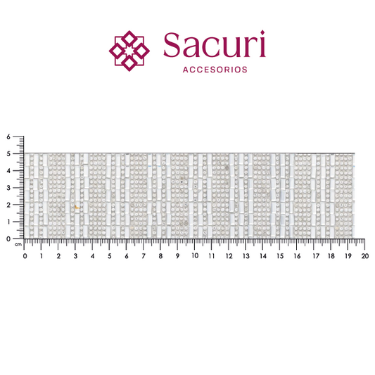 Hoja de cristal rectangulo 3x7 (24x40) P267HC