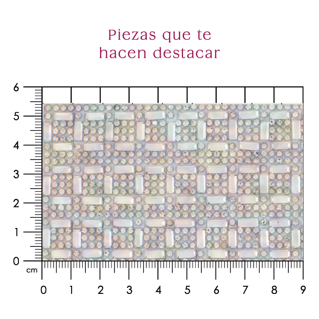 Hoja de cristal rectangulo 3x7 (24x40) P279HC