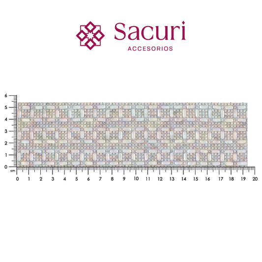 Hoja de cristal rectangulo 3x7 (24x40) P279HC