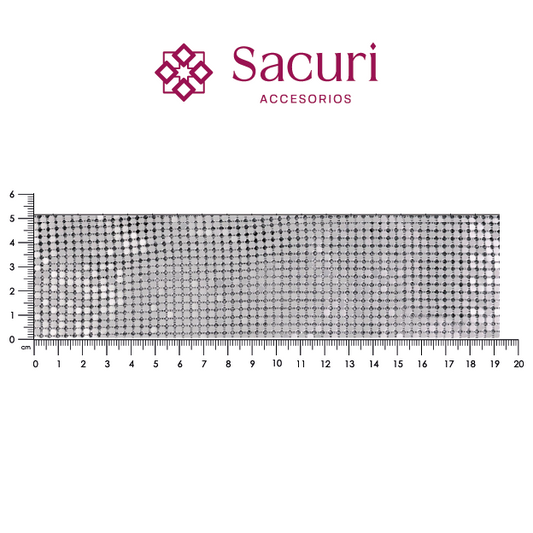 Malla aluminio 3 mm plata (45x150) P294HC