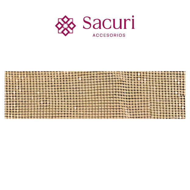 Malla aluminio 3 mm dorada (45x150) P295HC