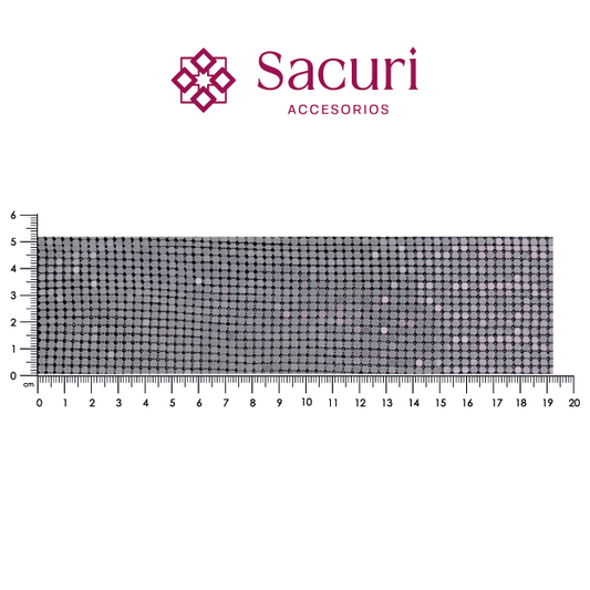 Malla aluminio 3 mm acerina (45x150) P297HC