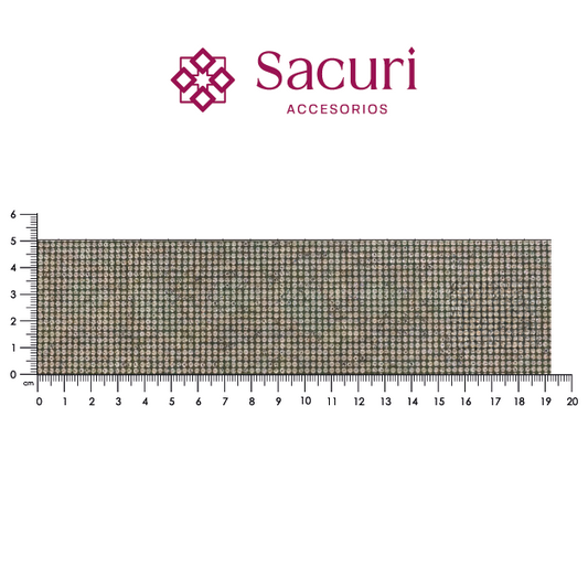 Hoja de cristal 2 mm humo con pegamento (24x40) P312HC