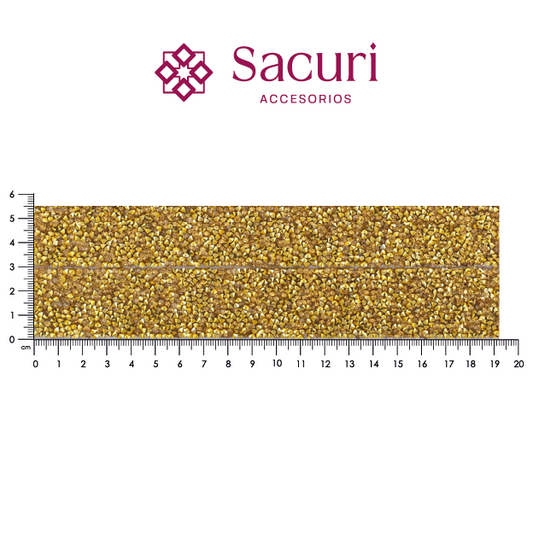 Hoja acrílico 30 mm dorado (24x40) P368HC