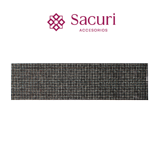 Hoja cristal 2mm negro P36HC