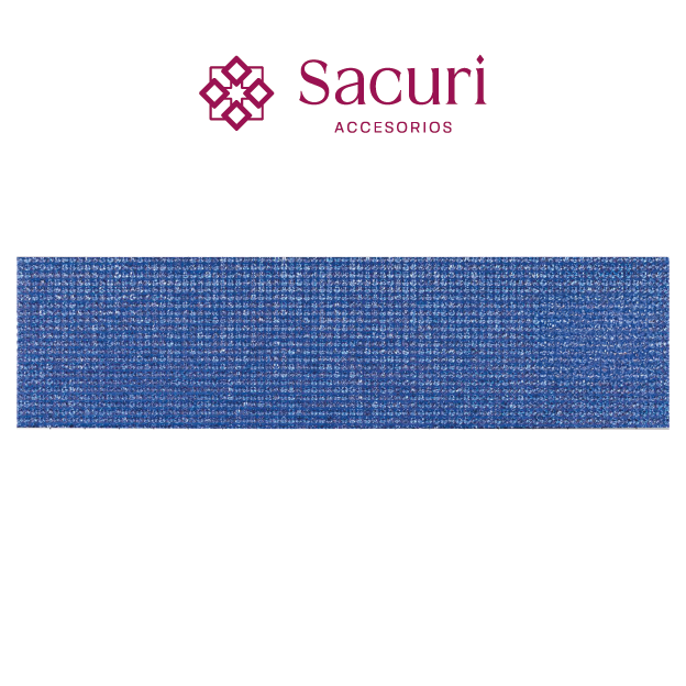 Hoja de cristal 2 mm azul rey (24x40) P387HC
