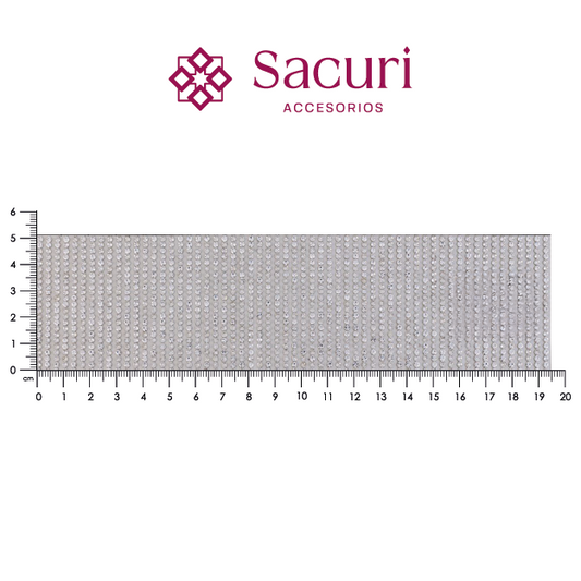 Hoja cristal 2mm plata (con separación). P440HC