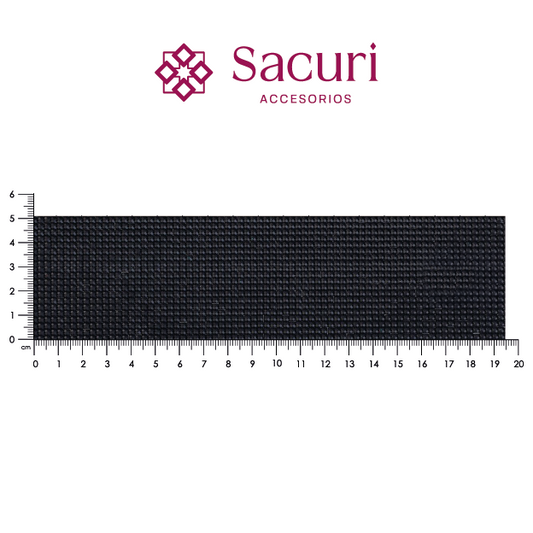 Lámina ultra 2.5x2.5 negra. P468HC