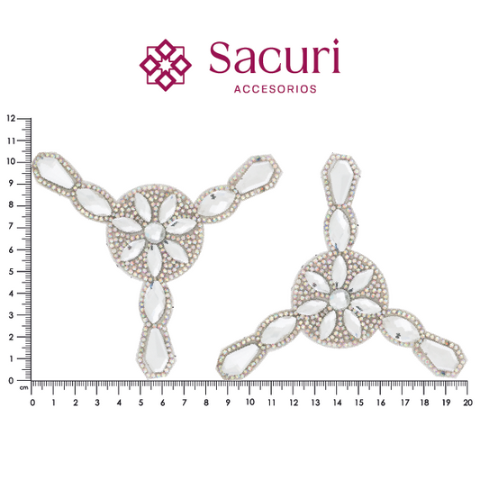 Suaje cristal Y 105X115 AB P47HC (Par)