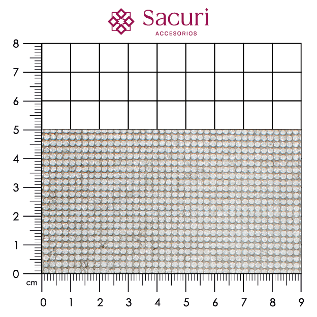 Lámina cristal 2mm 24x40 plata (106*175) (P24HC) P492HC