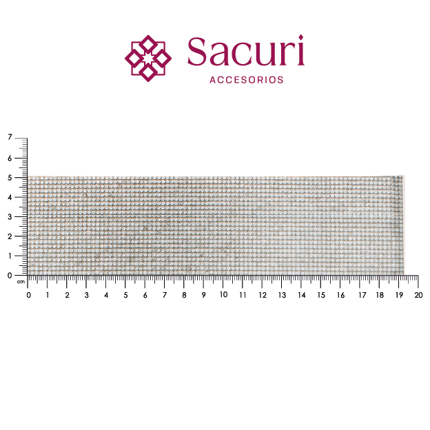 Lámina cristal 2mm 24x40 plata (106*175) (P24HC) P492HC