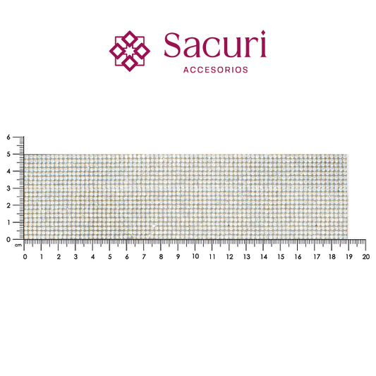 Hoja de cristal 2.2mm AB (24X40cms) P62HC