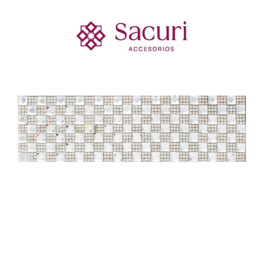 Hoja de cristal cuadrado 8mm (24X40cms) P65HC