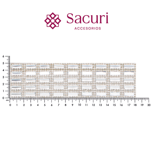 Hoja de cristal Rectangulo 5x15 P9HC