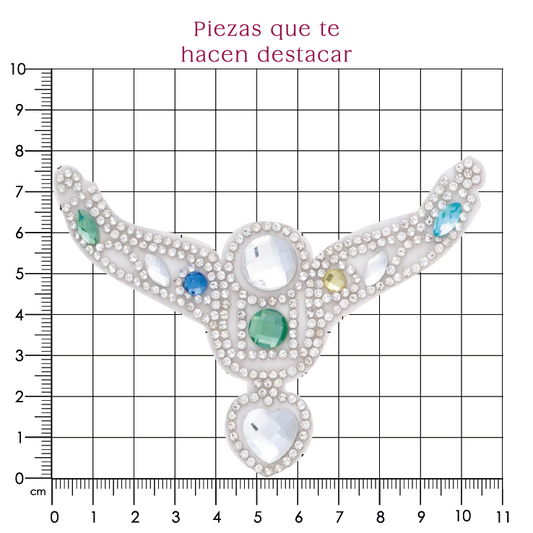 Suaje cristal Y 75x110 multicolor (Par) P104HC
