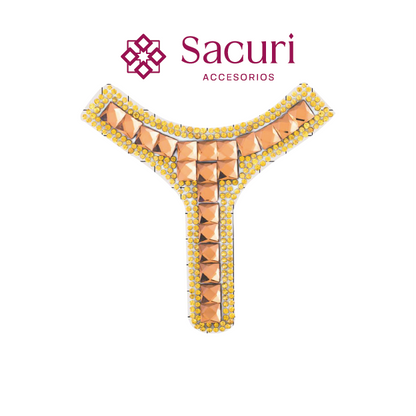 Suaje cristal Y 95x100 golden (Par) P105HC