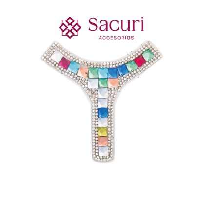 Suaje cristal Y 95x100 multicolor (Par) P107HC