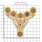 Suaje cristal Y 85x90 golden (Par) P108HC