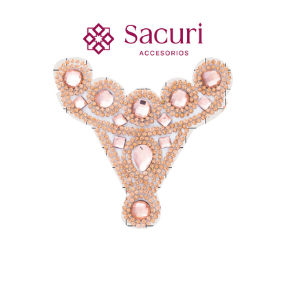 Suaje cristal Y 85x90 LT peach (Par) P109HC