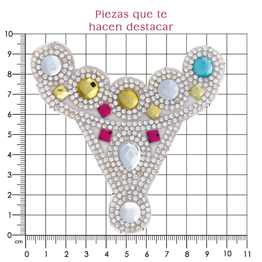 Suaje cristal Y 85x90 multicolor (Par) P110HC