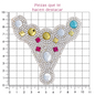Suaje cristal Y 85x90 multicolor (Par) P110HC