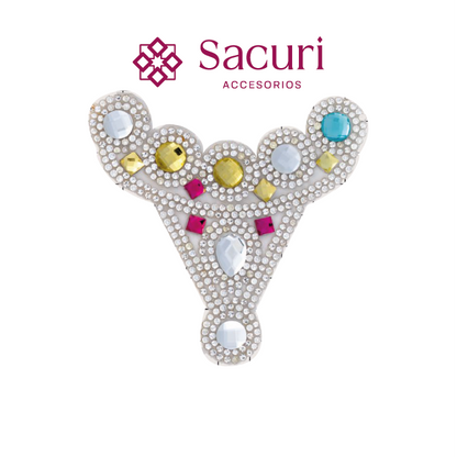Suaje cristal Y 85x90 multicolor (Par) P110HC