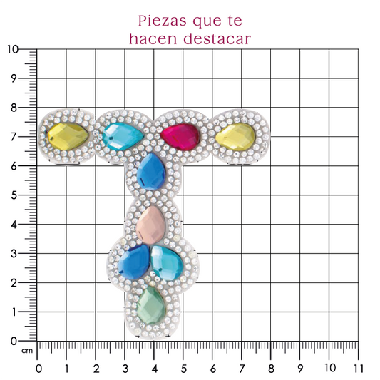 Suaje cristal Y 80x80 multicolor (Par) P113HC