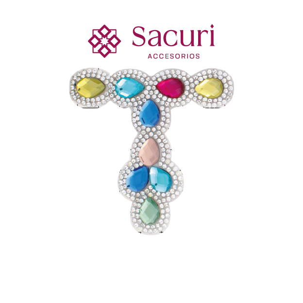 Suaje cristal Y 80x80 multicolor (Par) P113HC