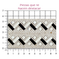 Hoja de cristal rectangulo 5x15 cristal+ P115HC