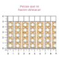 Hoja de cristal 2mm con ceramica 6mm golden P122HC