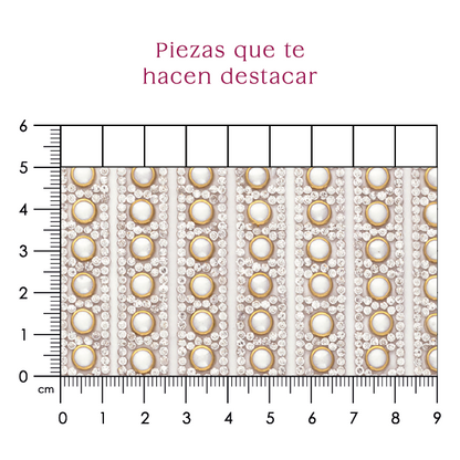 Hoja de cristal 2mm con ceramica 6mm "A" P123HC