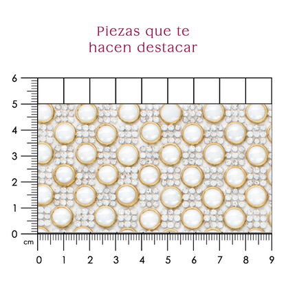 Hoja de cristal 2mm con ceramica 8mm A (24x40) P126HC