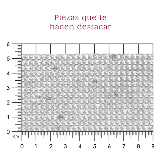 Hoja Acrílico 3 mm plata (41x120) P131HC