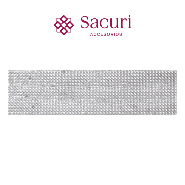 Hoja Acrílico 3 mm plata (41x120) P131HC