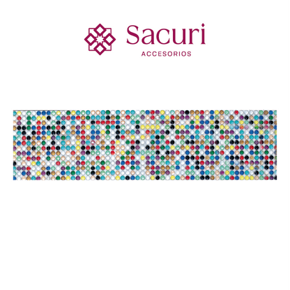 Hoja Acrílico 3 mm multicolor (41x120) P133HC