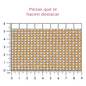 Malla cadena 3 mm dorado metal con cristal P134HC