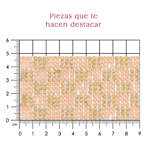 Hoja de cristal 9x9 ceramica café+golden (24x40) P136HC