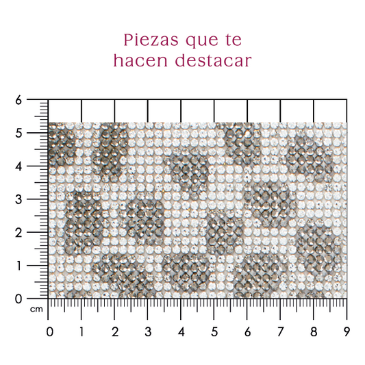 Hoja de cristal 2.2 mm AP plata (24x40) P142HC