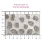 Hoja de cristal 2.2 mm AP plata (24x40) P142HC